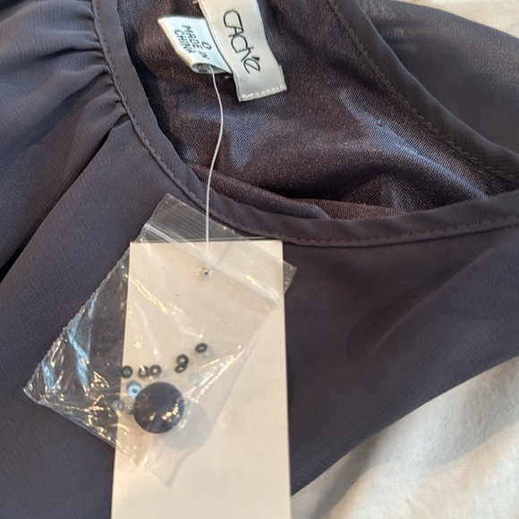 Cach’e NWT Gray dress with sparkly skirt - Picture 10 of 10